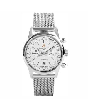 Breitling Transocean Chronograph 38 Milanaise Armband