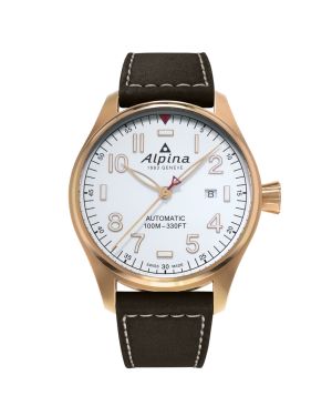 Alpina Startimer Pilot Automatic gold plated