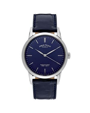 Watch Armand Nicolet L10 Central Seconds blue dial