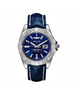 Breitling Galactic 41 blaues Zifferblatt