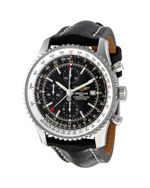 Breitling Navitimer World Chronograph, GMT und Datum