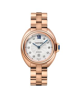 Montre Cartier Clé de Cartier en or rose 18k