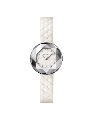 Montre Century Couture Blanche