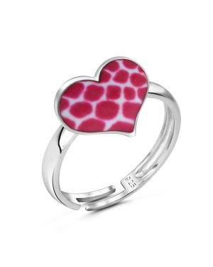 Children's Jewellery Ring Serious Stone Heart