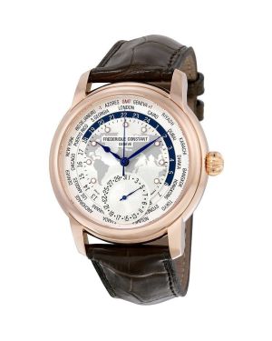 Frederique Constant Manufacture Worldtimer vergoldet