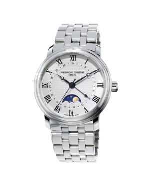 Frederique Constant Classics auto Moonphase Edelstahl