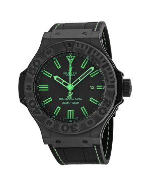 Hublot Big Bang King All Black Green Herrenuhr