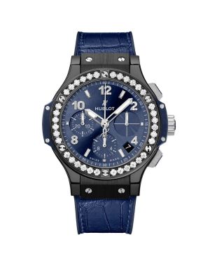 Montre Hublot Big Bang Ceramic Blue Diamonds