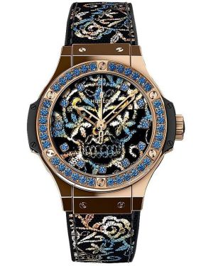 Montre Hublot Broderie Sugar Skull