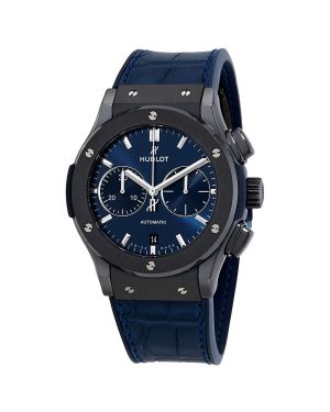 Hublot Classic Fusion Ceramic Blue Chronograph