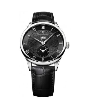 Maurice Lacroix Masterpiece Grande Date GMT schwarz