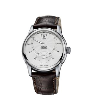 Oris Artelier Jumping Hour silver Dial