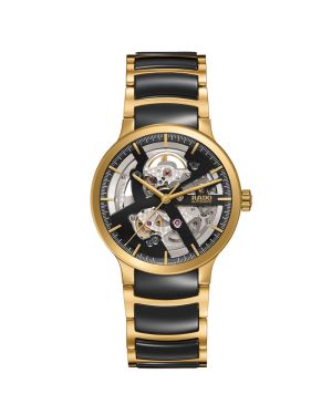 Rado Centrix Automatic Open Heart yellow PVD Steel, Ceramic