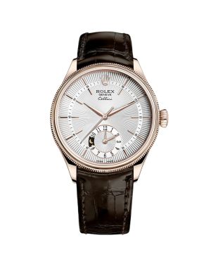 Rolex Cellini Dual Time 18k Everose-Gold