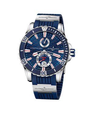 Ulysse Nardin Maxi Marine Diver Blau und Rot