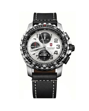 Victorinox Alpnach Chrono 7750 schwarzes Leder