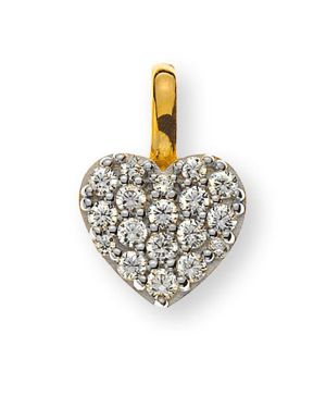 Pendentif Olyssa Pure Emotion | 9k - 18 zircons cubiques