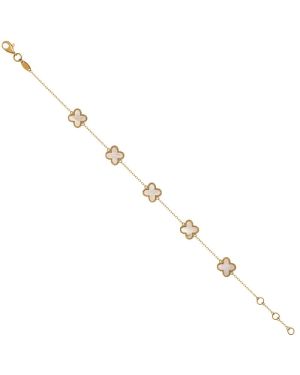 Bracelet Clover - GG750, Mother-of-Pearl, 19cm