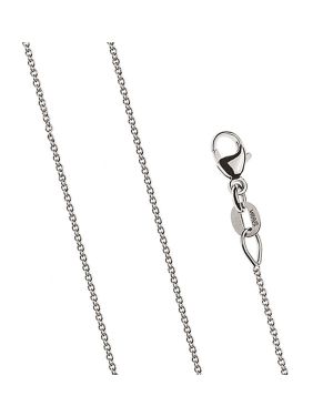 Collier Wassner Essentials - Chaîne d'ancre rond, 45cm, 0.9 mm, WG750