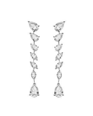 Boucles d'oreilles Luxuria | WG750 - 14 Diamants 2.15 ct.