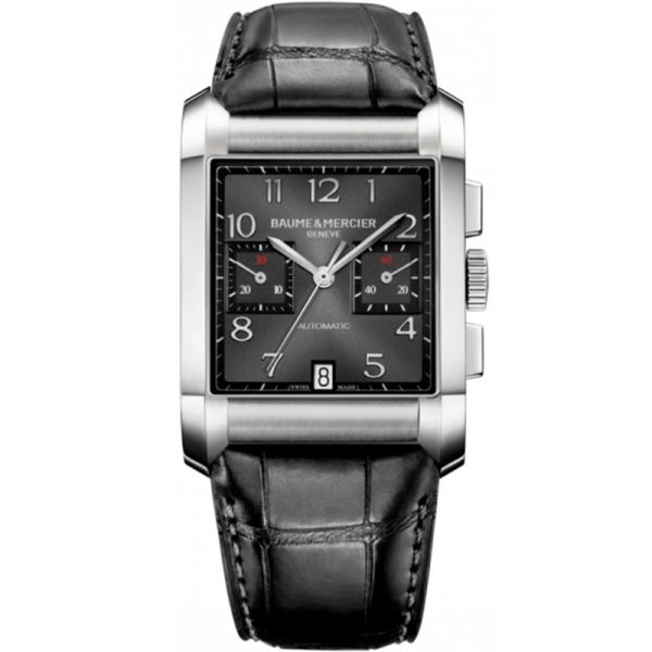 Men s Watch Baume et Mercier Hampton MOA10030 Dark gray dial