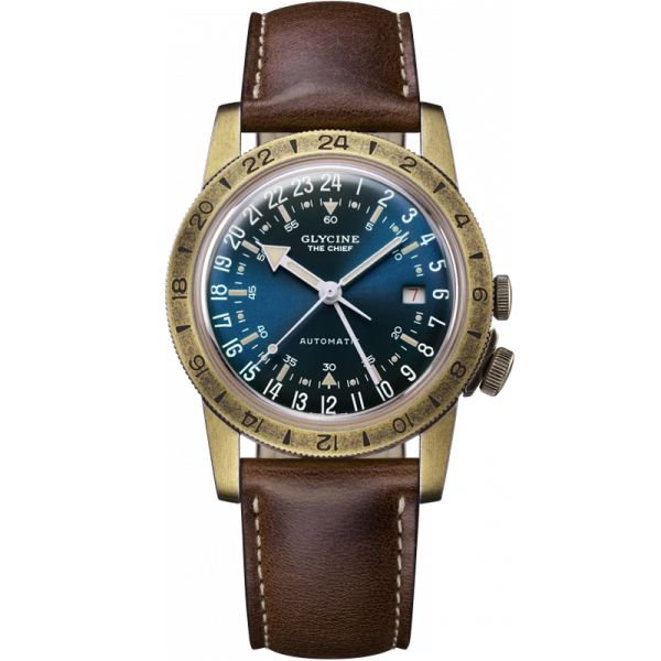 Men s Watch Glycine Airman Vintage The Chief GL0308