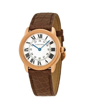 Cartier Ronde Solo Edelstahl und 18k Roségold