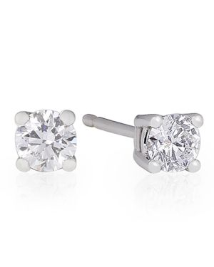 1 pair of stud earrings Ernst Stein Solitär Diamonds