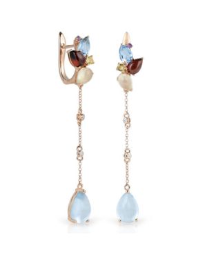 1 pair of hanger earrings Ernst Stein Goldene Zeiten